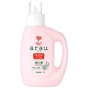 arau.(アラウ) 洗たく用せっけん 1.2L【洗濯洗剤】【アラウ】【無添加せっけん】【サラヤ】