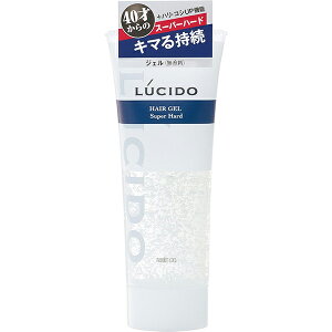 【マンダム】ルシード ヘアジェル スーパーハード 160g【スタイリング剤】【男性用化粧品】【LUCIDO】
