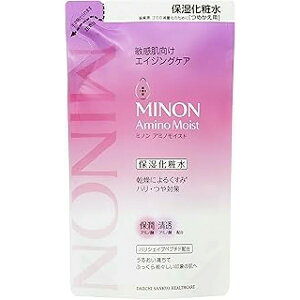 ミノン アミノモイスト エイジングケアローション つめかえ用 (130mL)【化粧水】【敏感肌】【ミノン】【第一三共ヘルスケア】エイジングケア