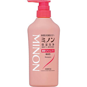 【第一三共】ミノン 薬用ヘアシャンプー しっとりタイプボトル 450ml【シャンプー】【ミノン】【医薬部外品】