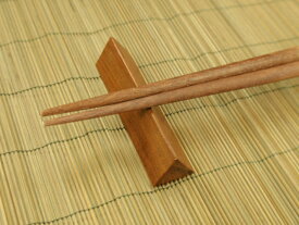 売切り!木製箸置き/三角/紫檀 箸置き シンプル
