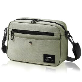 【マラソン15％off】 男女兼用 ショルダーバッグ メンズ レディース YKKファスナー 小さめ カバン ショルダーバック 撥水バッグ ナイロンバッグ 肩掛けバッグ 撥水 軽量 軽い ナイロン ウォーキング サコッシュ 斜めがけバッグ バッグ 斜めがけ 30代 40代 50代 60代