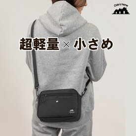 ショルダーバッグ メンズ 小さめ 軽量 撥水 ナイロン コンパクト 斜めがけ 通勤 通学 ポケット多い 男女兼用 シンプル