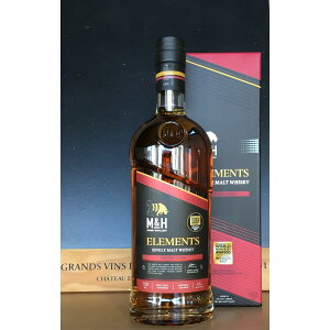 M&H �G�������c �V�F���[ �J�X�N Elements Sherry Cask 46�x 700ml �C�X���G�� �E�C�X�L�[ �V���O�������g ��p���t���@���s�i