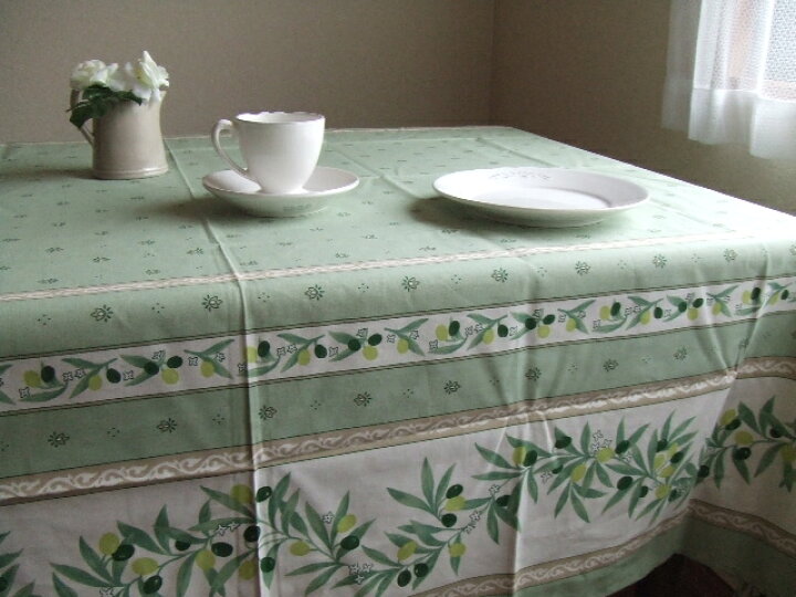 楽天市場】【フランス直輸入】プロバンス☆コットンテーブルクロス  