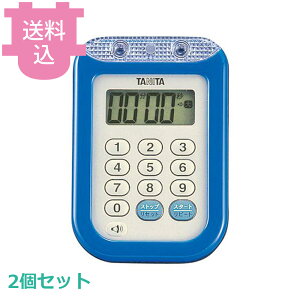 �^�j�^ �剹�ʃ^�C�}�[100���v TD-377BL �u���[ 2�Z�b�g �y�������E����s�z