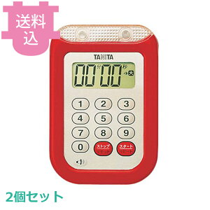 �^�j�^ �剹�ʃ^�C�}�[100���v TD-377RD ���b�h 2�Z�b�g �y�������E����s�z