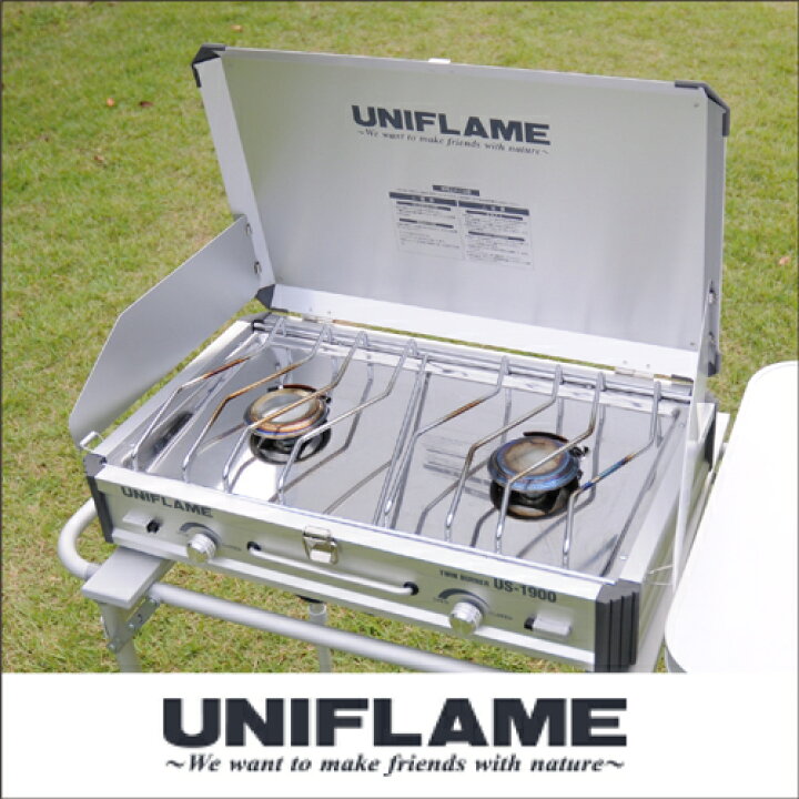 楽天市場 レンタル ツインバーナーus 1900 ユニフレーム レンタルコンロ バーナー 往復送料無料 ファミリー キャンプ 宿泊 家族 春キャンプ 夏キャンプ 秋キャンプ 冬キャンプ 調理器具 Coto Coto楽天市場店