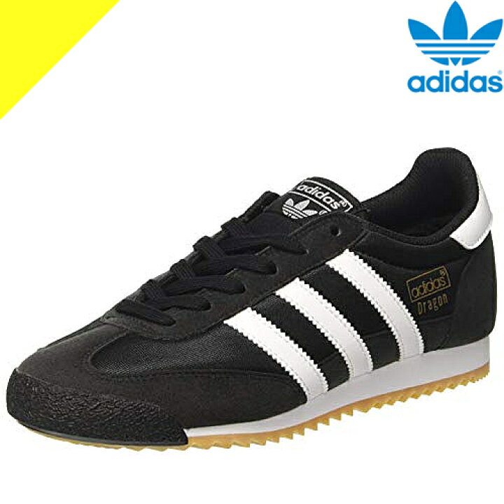 楽天市場 アディダス Adidas スニーカー ランニングシューズ メンズ ドラゴン ブラック 黒 ローカット 軽量 おしゃれ オリジナルス Originals Dragon Og 1266 Cotonas コトナス