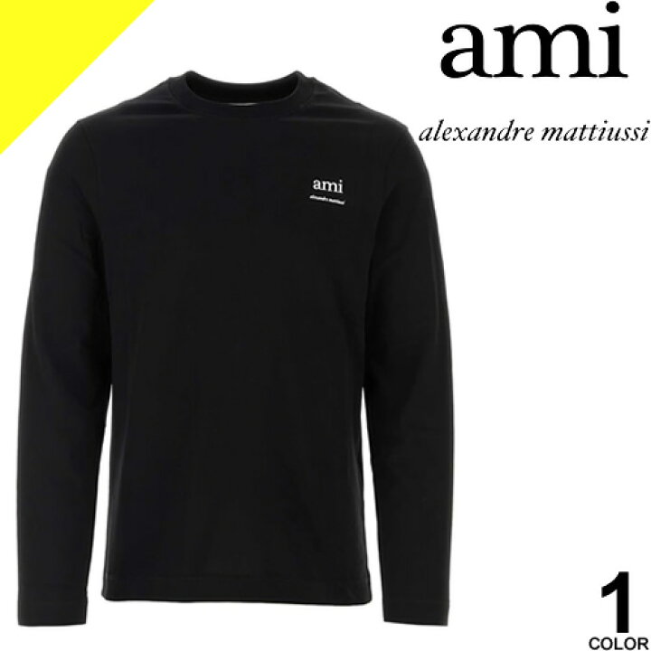 楽天市場】アミ パリス ロングスリーブ Tシャツ ロンT メンズ 長袖 