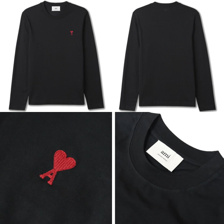 楽天市場】【SALE】アミパリス Tシャツ 長袖 ロンT クルーネック 丸首 