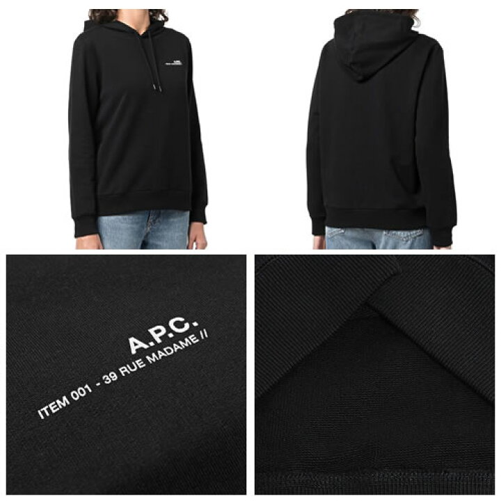 楽天市場】A.P.C. アーペーセー パーカー レディース プルオーバー
