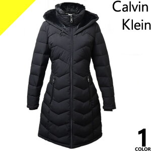 JoNC ȃWPbg ȃR[g AE^[ fB[X t[ht O y  h ʋ ʊw 傫TCY uh  ubN Calvin Klein HOODED PUFFER COAT CW433772