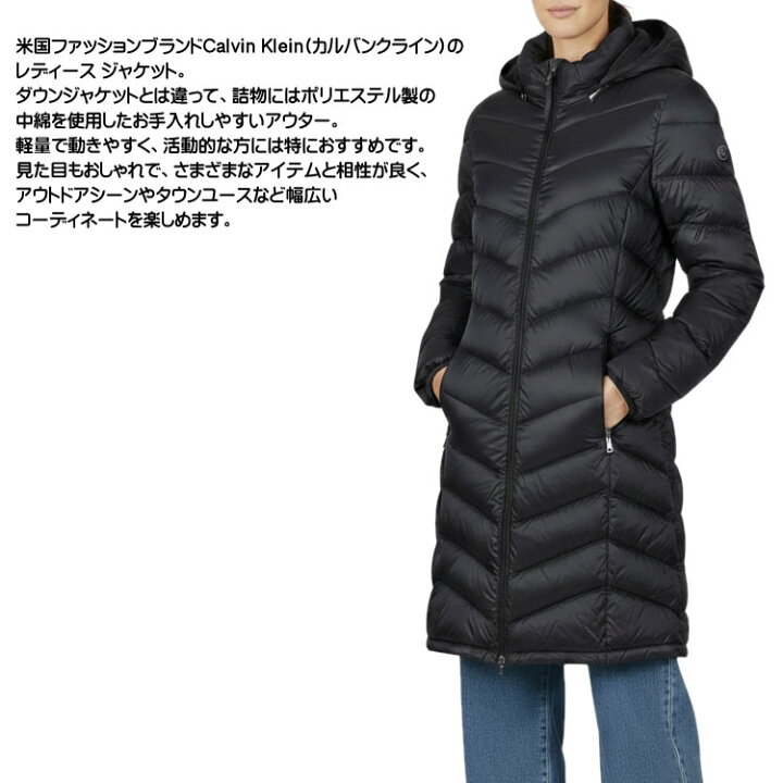 楽天市場】カルバンクライン 中綿ジャケット 中綿コート アウター 