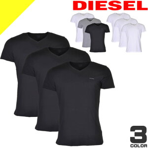 fB[[ TVc  VlbN 3Zbg Y A_[EFA  Rbg n 傫TCY uh v[g   ubN zCg O[ DIESEL 3 PACK V-NECK T-SHIRT [lR|X