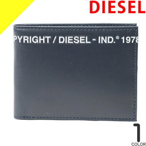 ディーゼル 財布 二つ折り財布 メンズ レディース 札入れ カード入れ 薄い 小銭入れなし 本革 ブランド 紺色 ネイビー DIESEL COPYBLOCK NEELA XS X07473 PR013