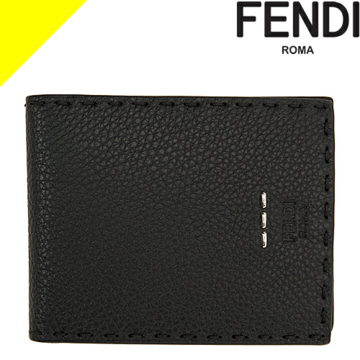 楽天市場】フェンディ 財布 二つ折り財布 メンズ セレリア ブランド  