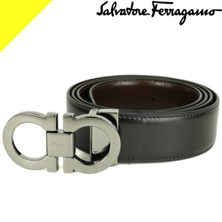 楽天市場】フェラガモ ベルト レザーベルト メンズ ガンチーニ  