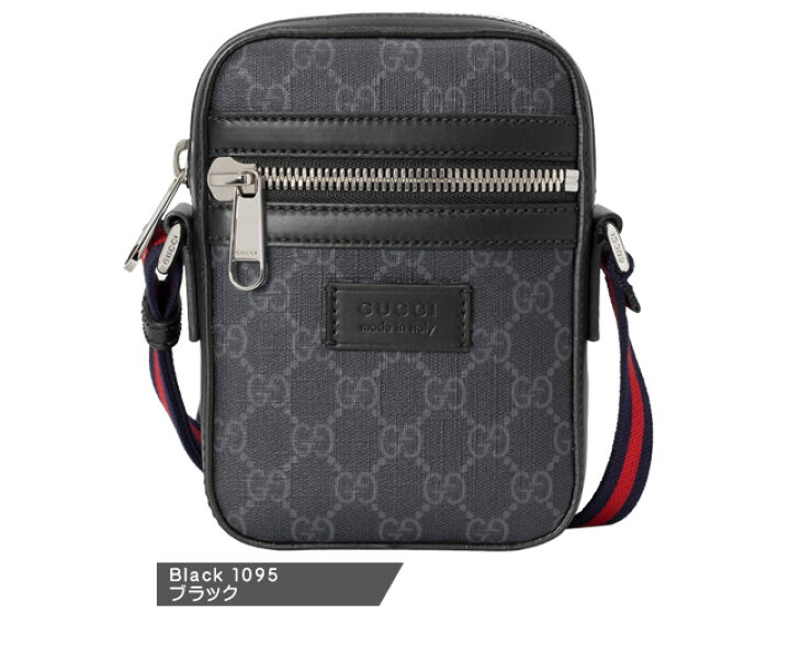 楽天市場 グッチ バッグ ショルダーバッグ メッセンジャーバッグ メンズ Ggスプリーム ブランド 斜めがけ かっこいい 縦型 黒 ブラック Gucci Gg Black Messenger K5rln 1095 Cotonas コトナス