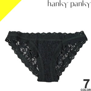 ハンキーパンキー xs ブラジリアンビキニ 下着 ショーツ レディース セクシー レース 単品 ひびかない ブランド プレゼント 黒 白 赤 ブラック ホワイト レッド hanky panky BRAZILIAN BIKINI H482102 [ネ