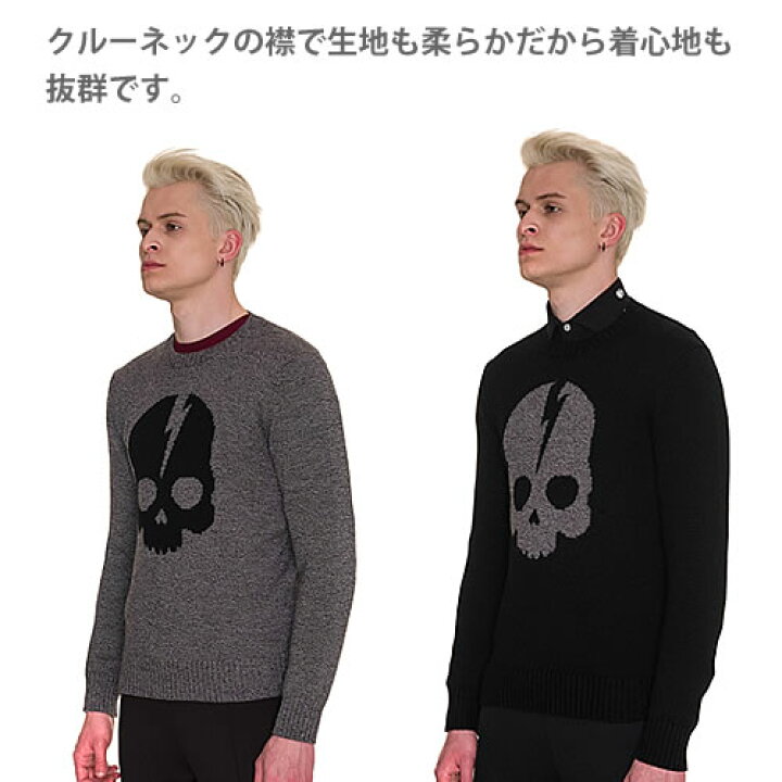 楽天市場】ハイドロゲン セーター ニット メンズ 長袖 トップス 大きい  