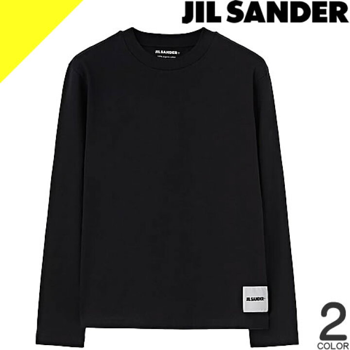 楽天市場】ジルサンダー Tシャツ 長袖 ロンT クルーネック 丸首 メンズ 