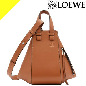 �ySALE�z���G�x �o�b�O �n�����b�N �X���[�� ���f�B�[�X 2way �n���h�o�b�O �V�����_�[�o�b�O ���U�[ �{�v �v �΂߂��� ��l �u�����h �^�� �u���E�� LOEWE HAMMOCK BAG SMALL 387.30.S35
