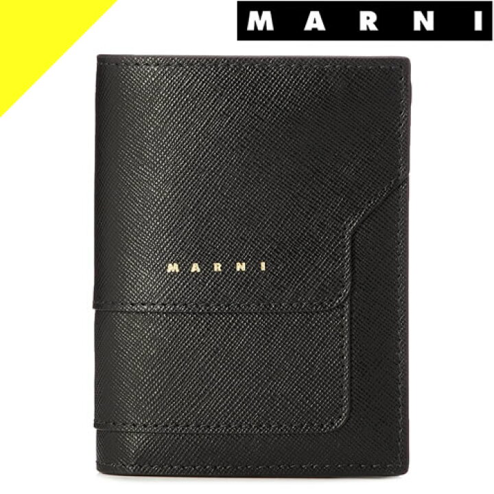 楽天市場】マルニ 財布 二つ折り財布 レディース メンズ サフィアーノ  