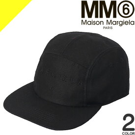 エムエムシックス メゾンマルジェラ キャップ 帽子 ベースボールキャップ メンズ レディース ロゴ 刺繍 コットン ブランド プレゼント 黒 白 ブラック ホワイト MM6 Maison Margiela 6 LOGO CAP S52TC0047 S54508