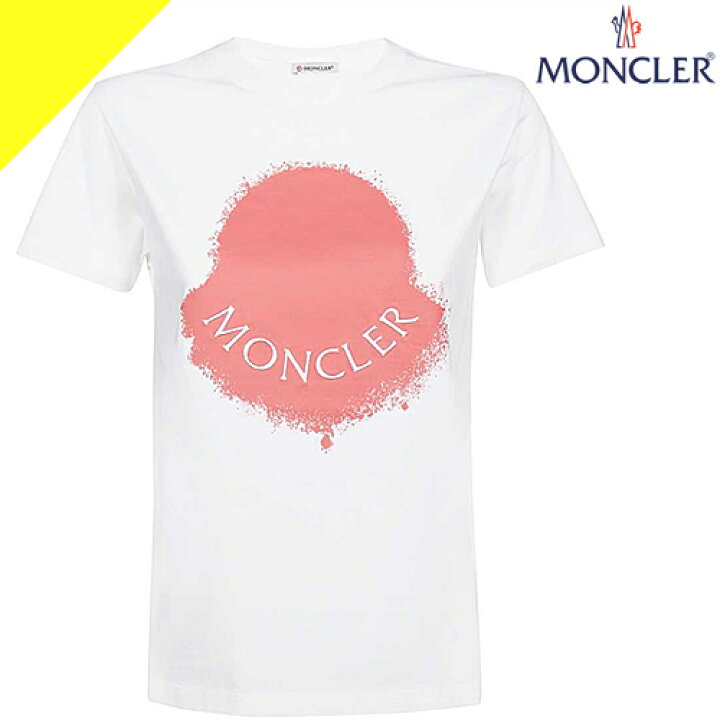 楽天市場】モンクレール Tシャツ 半袖 クルーネック 丸首 レディース 