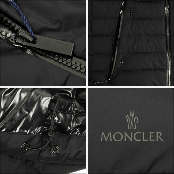 楽天市場 モンクレール ダウン ダウンベスト メンズ ヴァノワーズ アウター 防寒 黒 ブラック ブランド アウトドア Moncler Vanoise 1a C0571 999 Cotonas コトナス