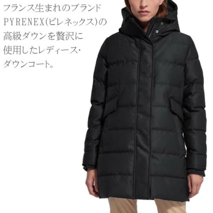楽天市場】ピレネックス ダウンジャケット ダウンコート レディース