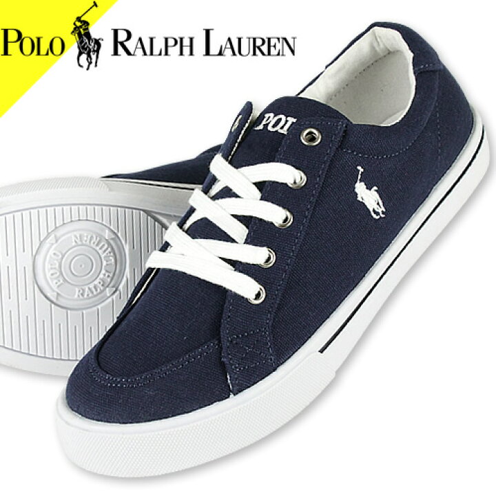楽天市場 ポロ ラルフローレン Polo Ralph Lauren スニーカー レディース ブリスベン カジュアル キャンバス ローカット 紐靴 通勤 通学 白 黒 ホワイト ブラック ネイビー Brisbane Lite Cotonas コトナス