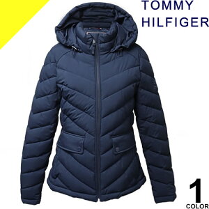 g~[qtBK[ ȃWPbg ȃR[g u] AE^[ fB[X t[ht y  h ʋ ʊw 傫TCY uh lCr[ TOMMY HILFIGER HOODED PUFFER COAT TW4MP148