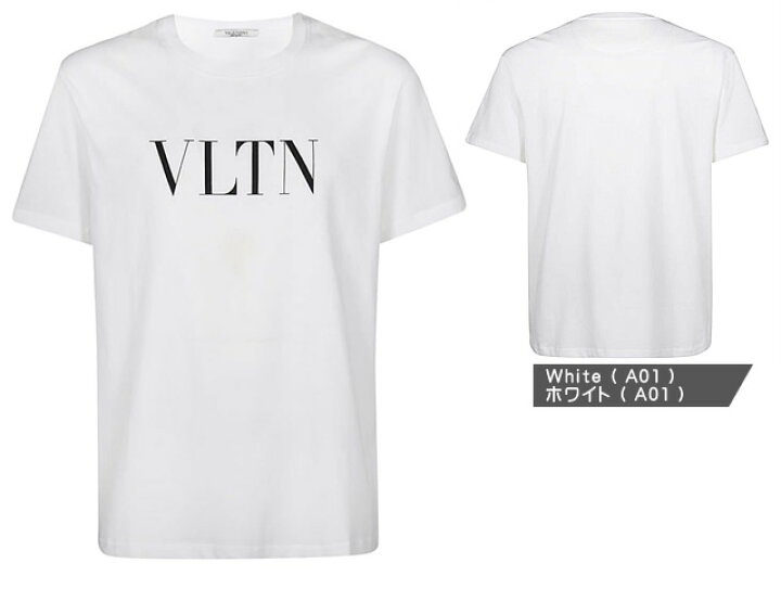 楽天市場】ヴァレンティノ Tシャツ 半袖 クルーネック 丸首 メンズ 