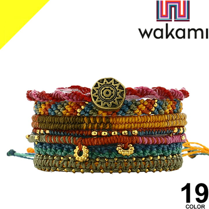 楽天市場】ワカミ wakami ブレスレット メンズ レディース 