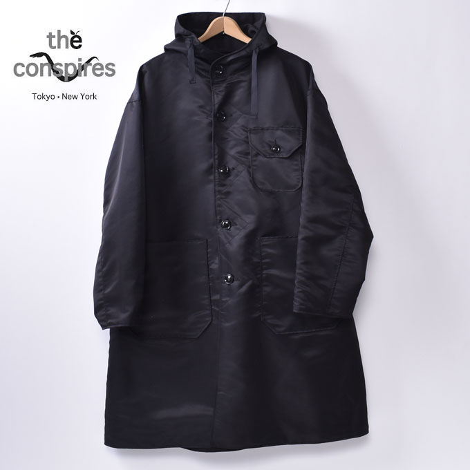 【THE CONSPIRES】コンスパイアーズMIL COAT REVERSIBLEミルコートリバーシブルBlack ブラック | Cott
