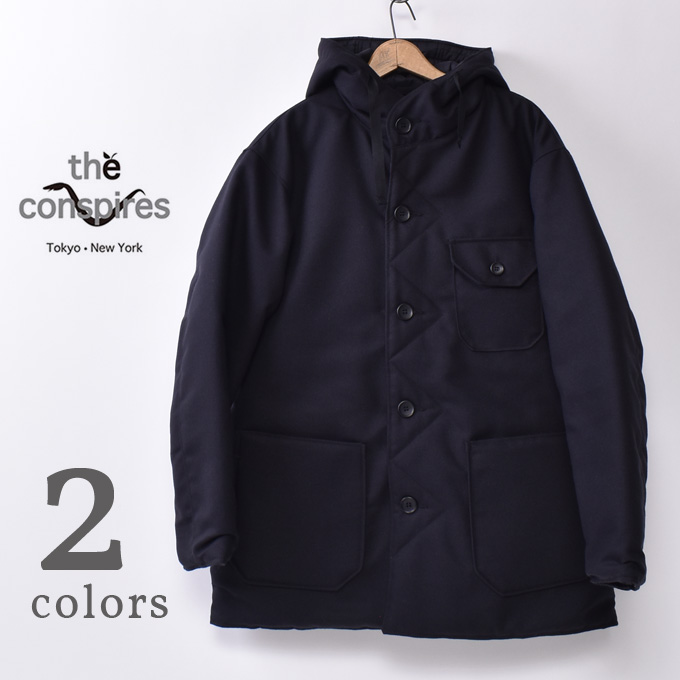 【THE CONSPIRES】コンスパイアーズMIL PARKA REVERSIBLEミルパーカーリバーシブル全2色(NAVY・BLACK) |  Cott