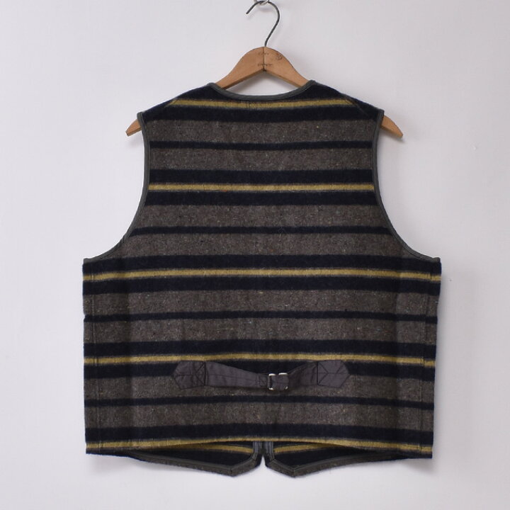 楽天市場】POST OVERALLS / #1502-TWN Polarfleece Vest (trashed wool 