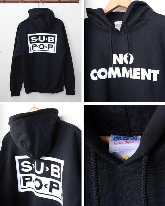 楽天市場】【SUB POP】サブポップNO COMMENT ノーコメントスウェット 