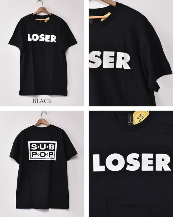 楽天市場】SUB POP / LOSER S/S PRINT TEEサブポップ / ルーザー