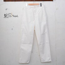 楽天市場】orslow french work pants ecruの通販