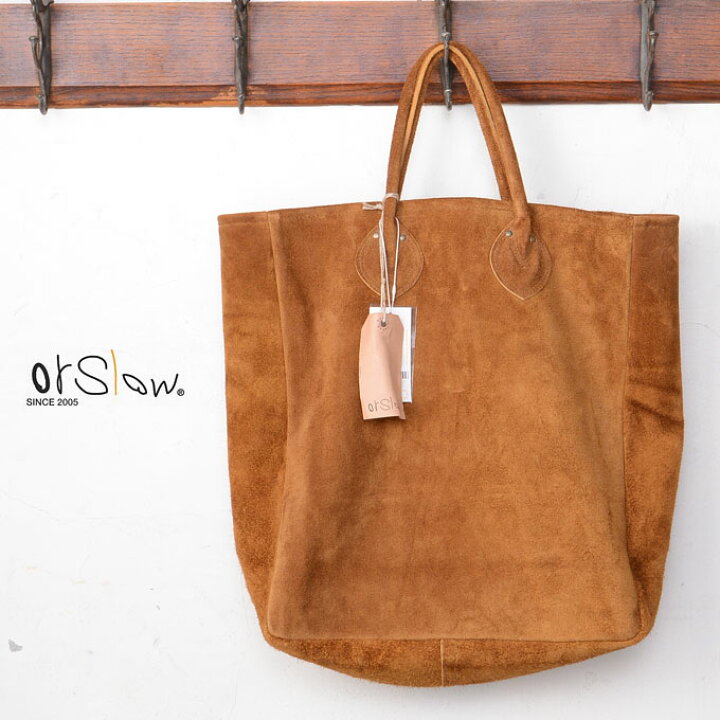 楽天市場】【orslow】オアスロウLeather Tote Bagレザートートバッグ 
