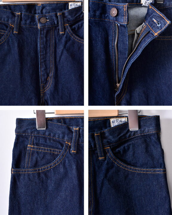 楽天市場】【orslow】オアスロウ307 SUPER SLIM JEANS BLUE DENIM307 