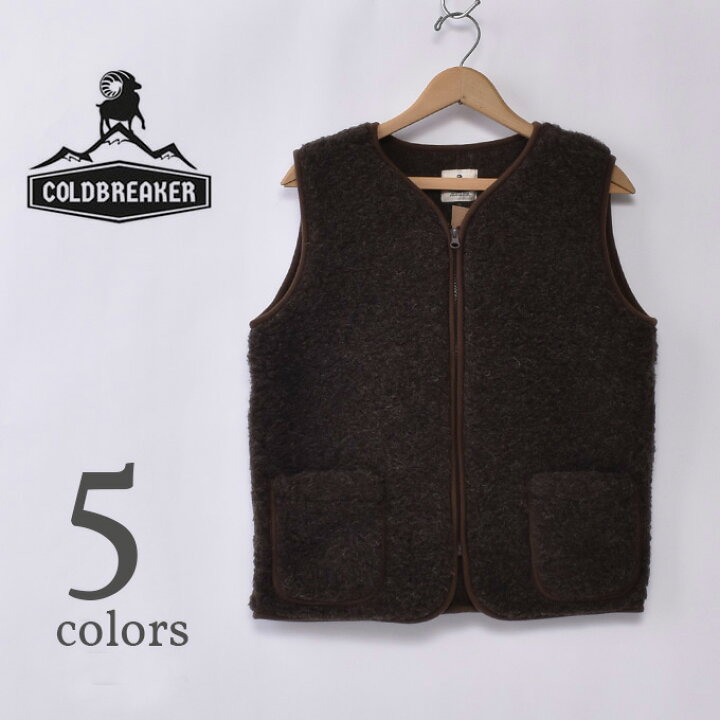 楽天市場】【COLD BREAKER】コールドブレーカーNO COLLAR VEST ノー 