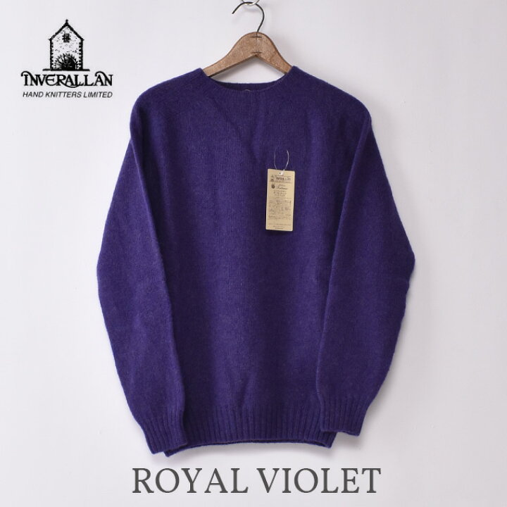 楽天市場】【INVERALLAN】インバーアランCREW NECK SHETLAND SWEATER 
