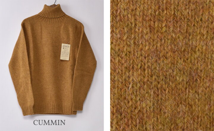 楽天市場】INVERALLAN / ROLL NECK SHETLAND SWEATERインバーアラン 