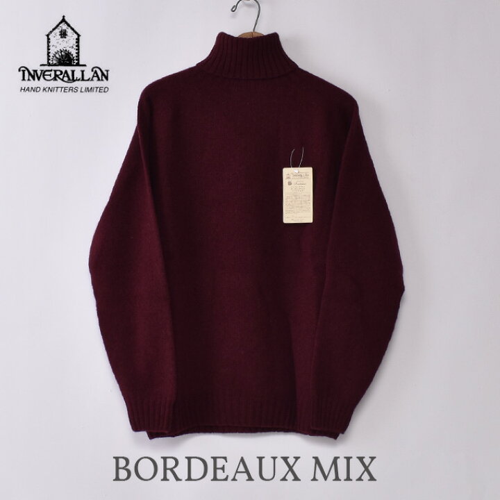 楽天市場】INVERALLAN / ROLL NECK SHETLAND SWEATERインバーアラン 