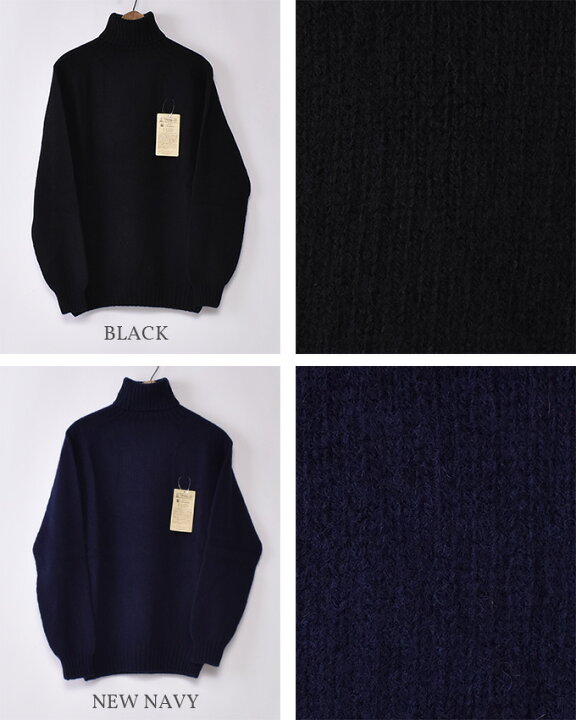楽天市場】INVERALLAN / ROLL NECK SHETLAND SWEATERインバーアラン 