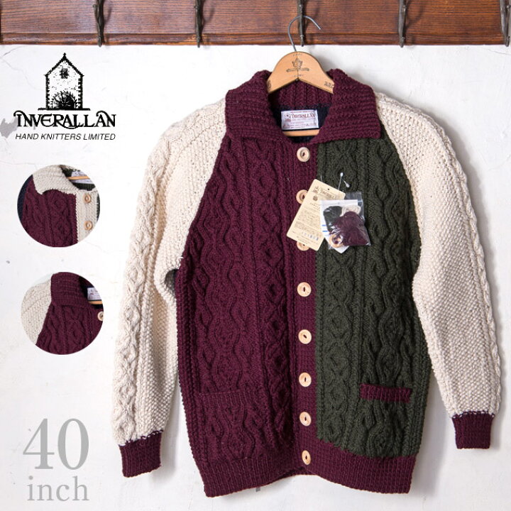 楽天市場】正規品【INVERALLAN】インバーアラン3A Lumber Cardigan  